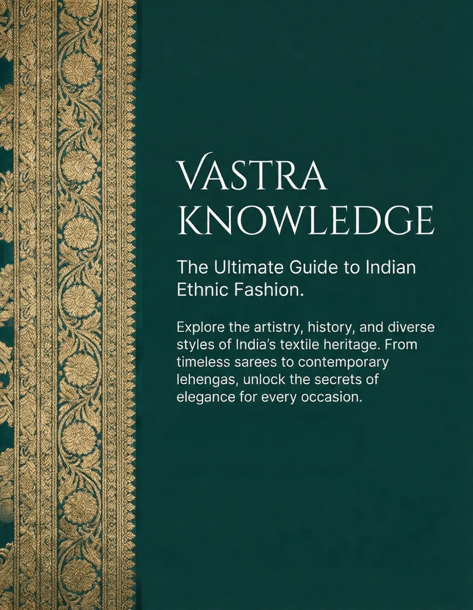Vastra Heritage - Curated Indian Ethnic Wear Hero