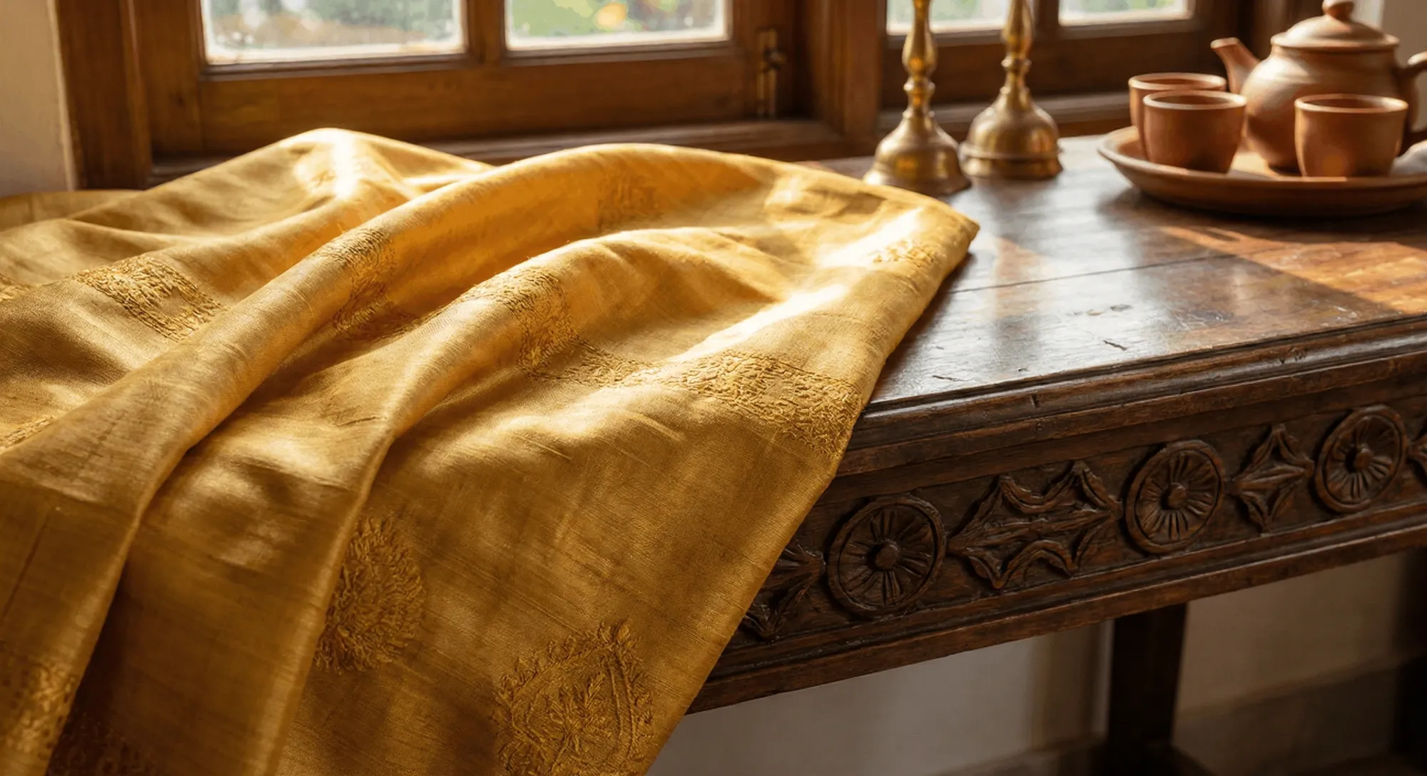 Muga Silk: History, Origin, Uses & Care – The Golden Silk of Assam