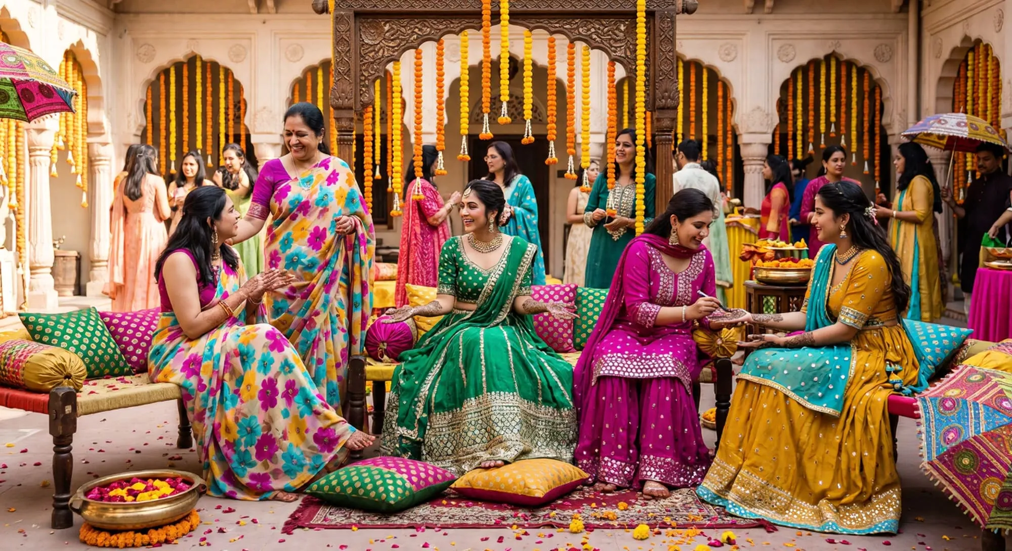 The Indian Wedding Edit: Sarees & Lehengas for Every Celebration