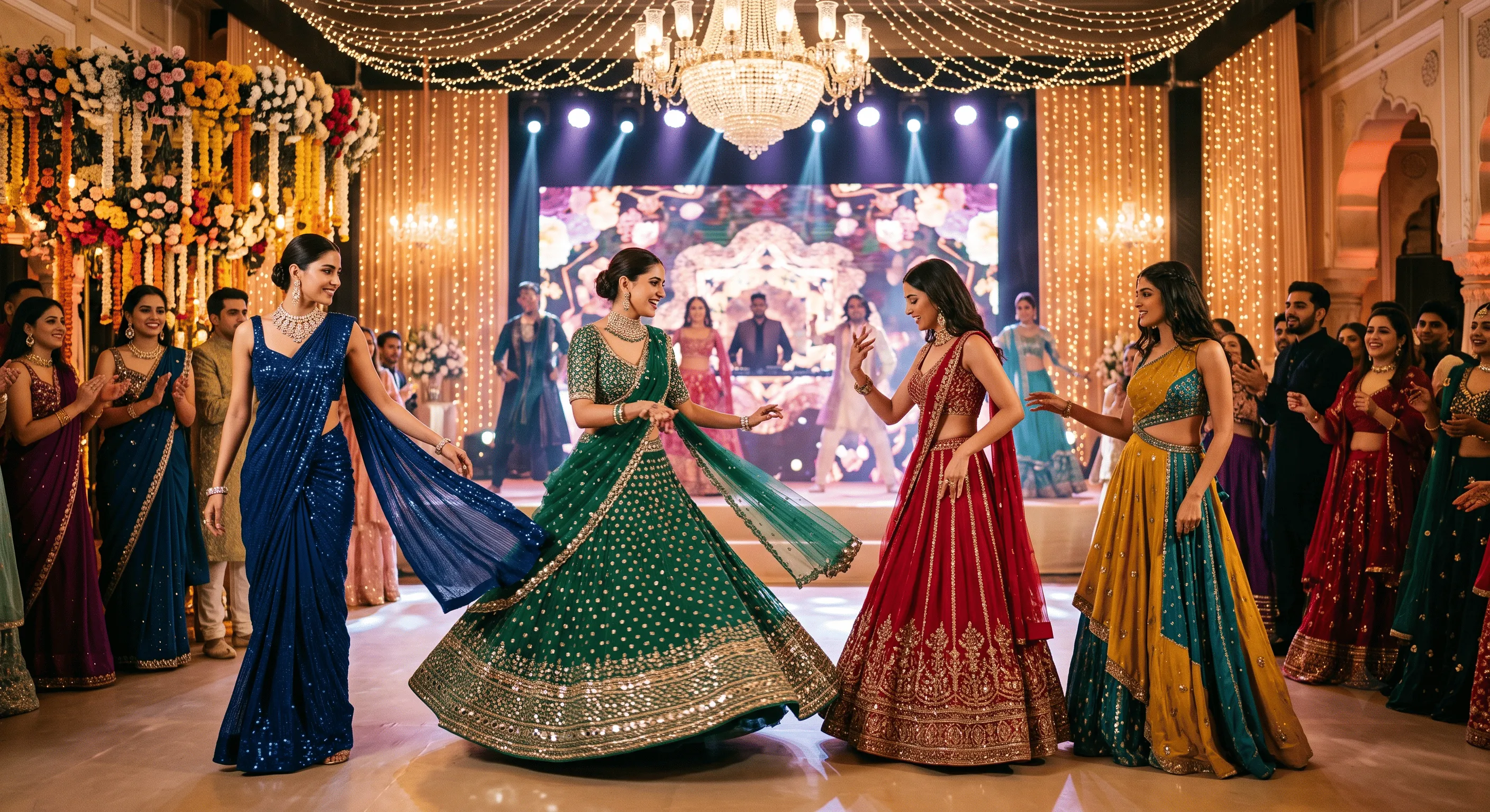 The Indian Wedding Edit: Sarees & Lehengas for Every Celebration