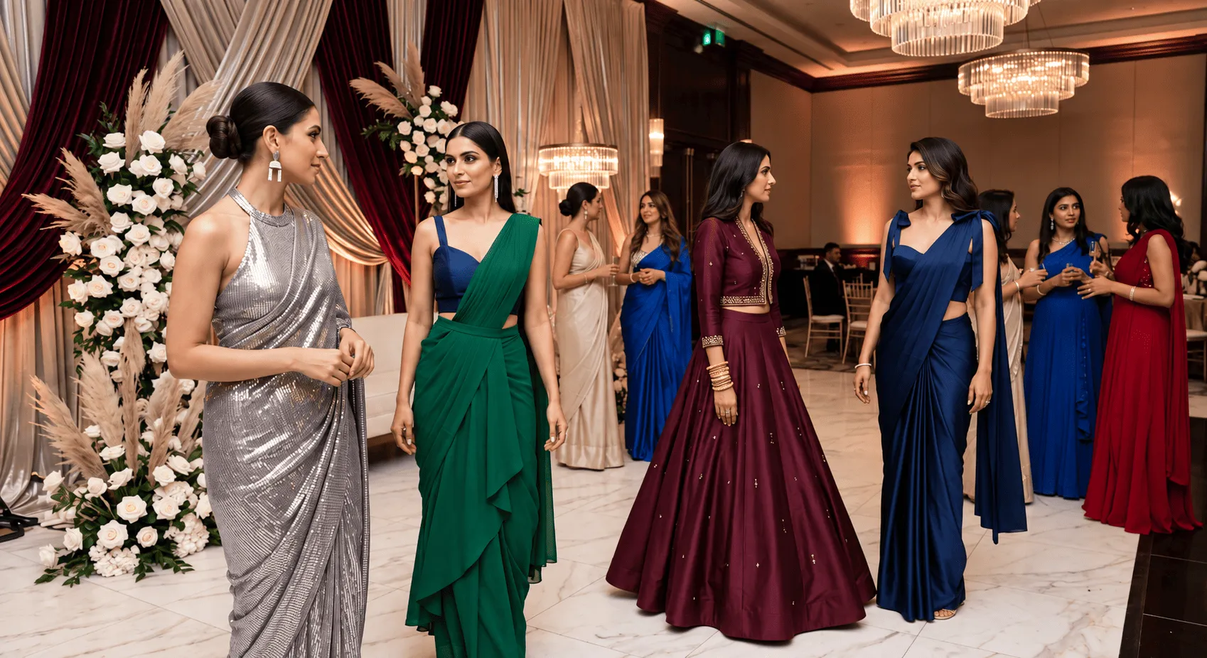 The Indian Wedding Edit: Sarees & Lehengas for Every Celebration