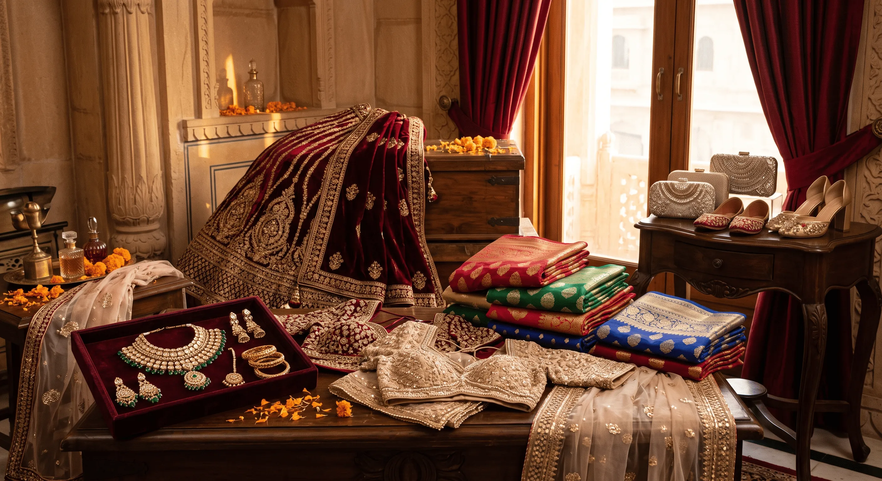 The Indian Wedding Edit: Sarees & Lehengas for Every Celebration