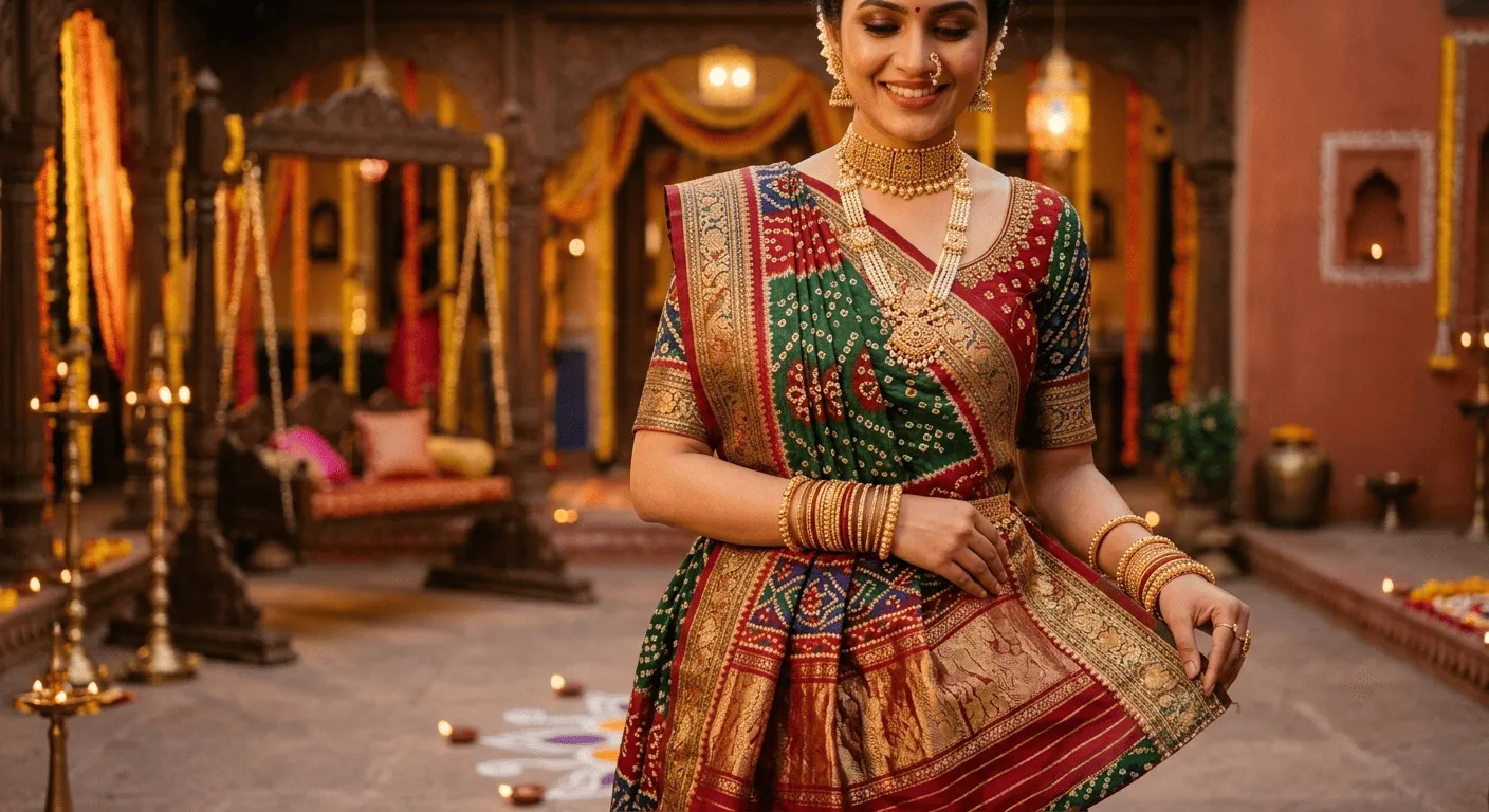 Saree Draping Styles: Nivi, Bengali & Gujarati