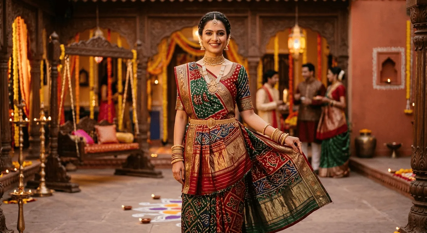 Saree Draping Styles: Nivi, Bengali & Gujarati