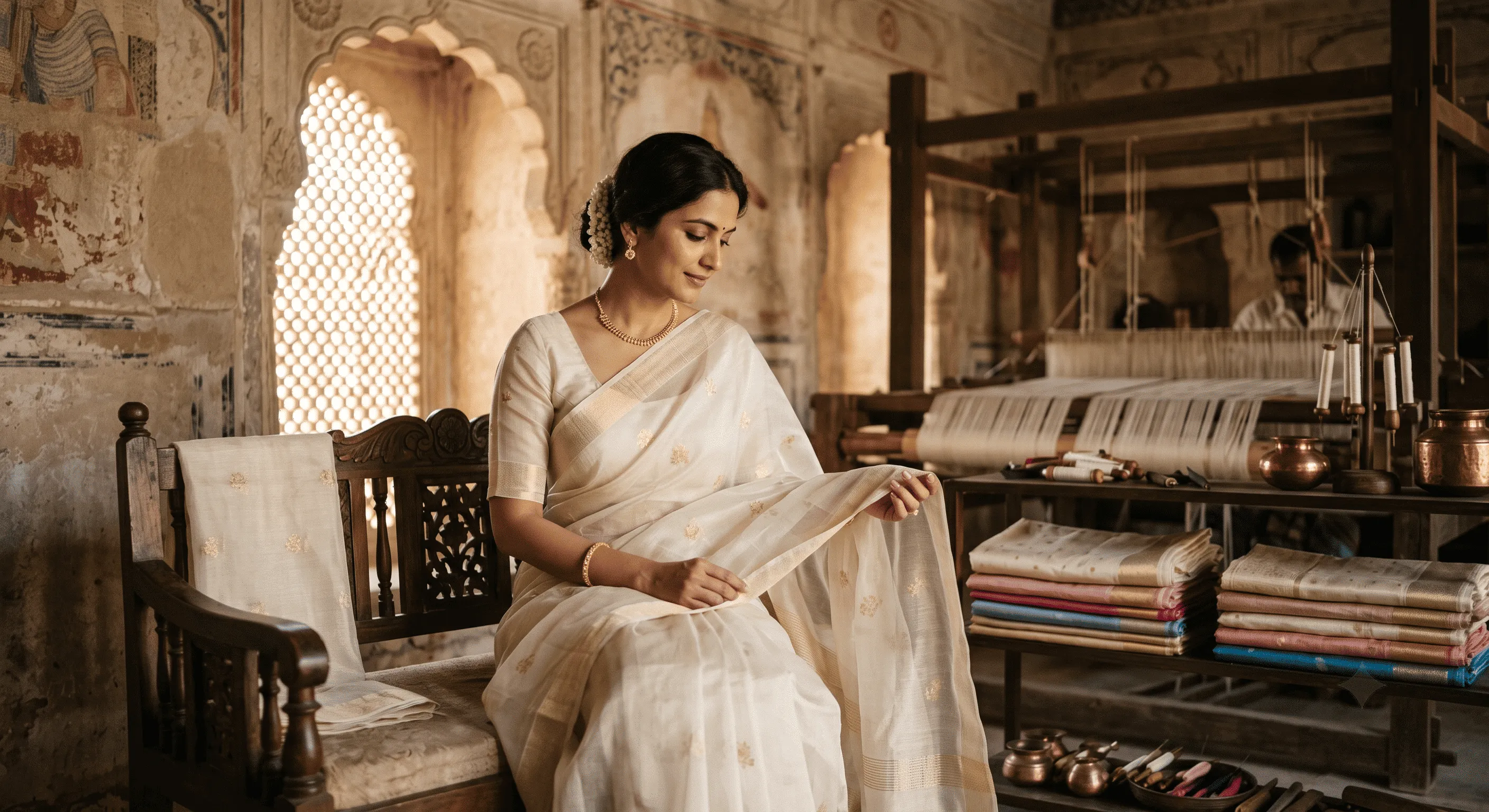 Chanderi Fabric Guide: Sheer Handloom Explained