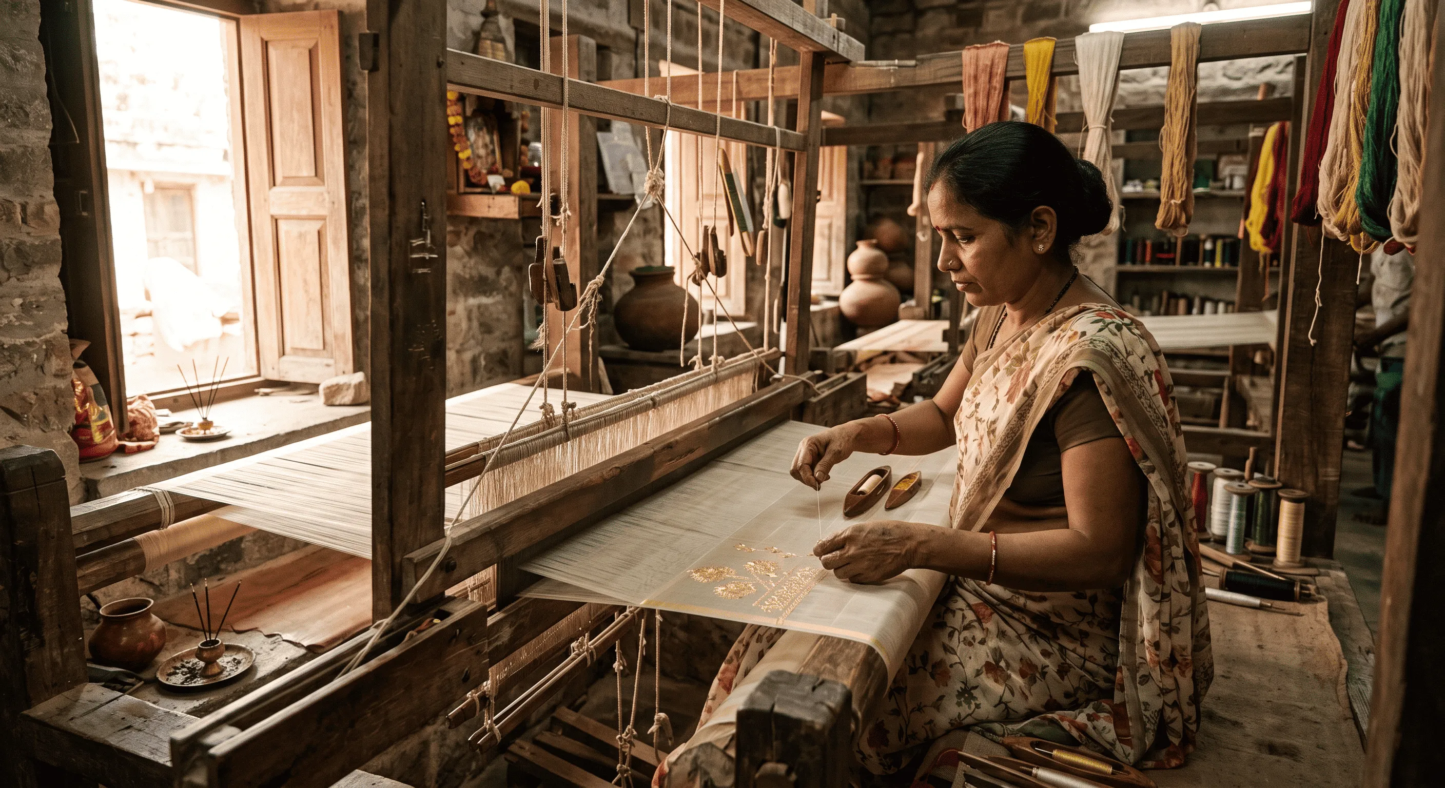 Chanderi Fabric Guide: Sheer Handloom Explained