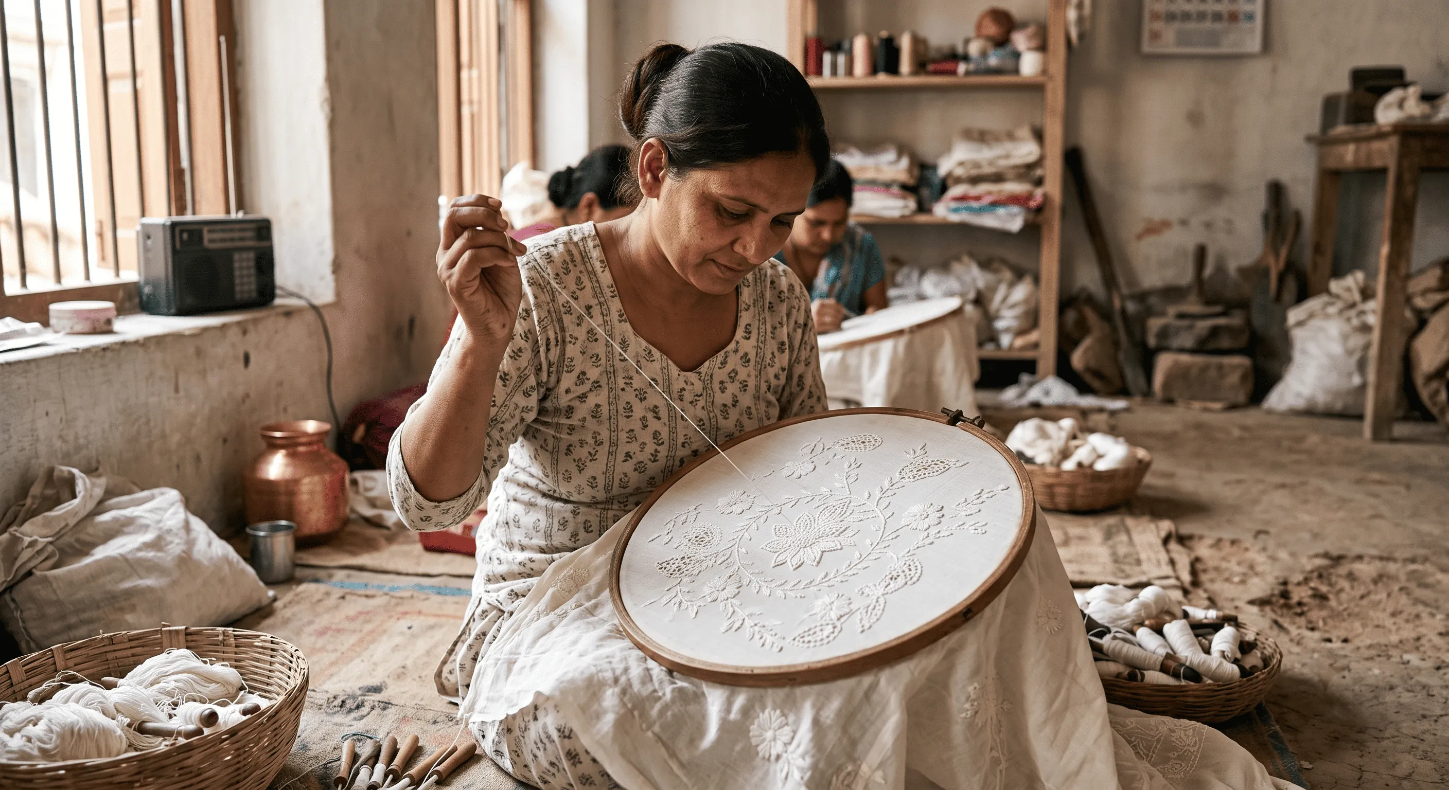 Chikankari: Lucknow Embroidery for Ethnic Wear