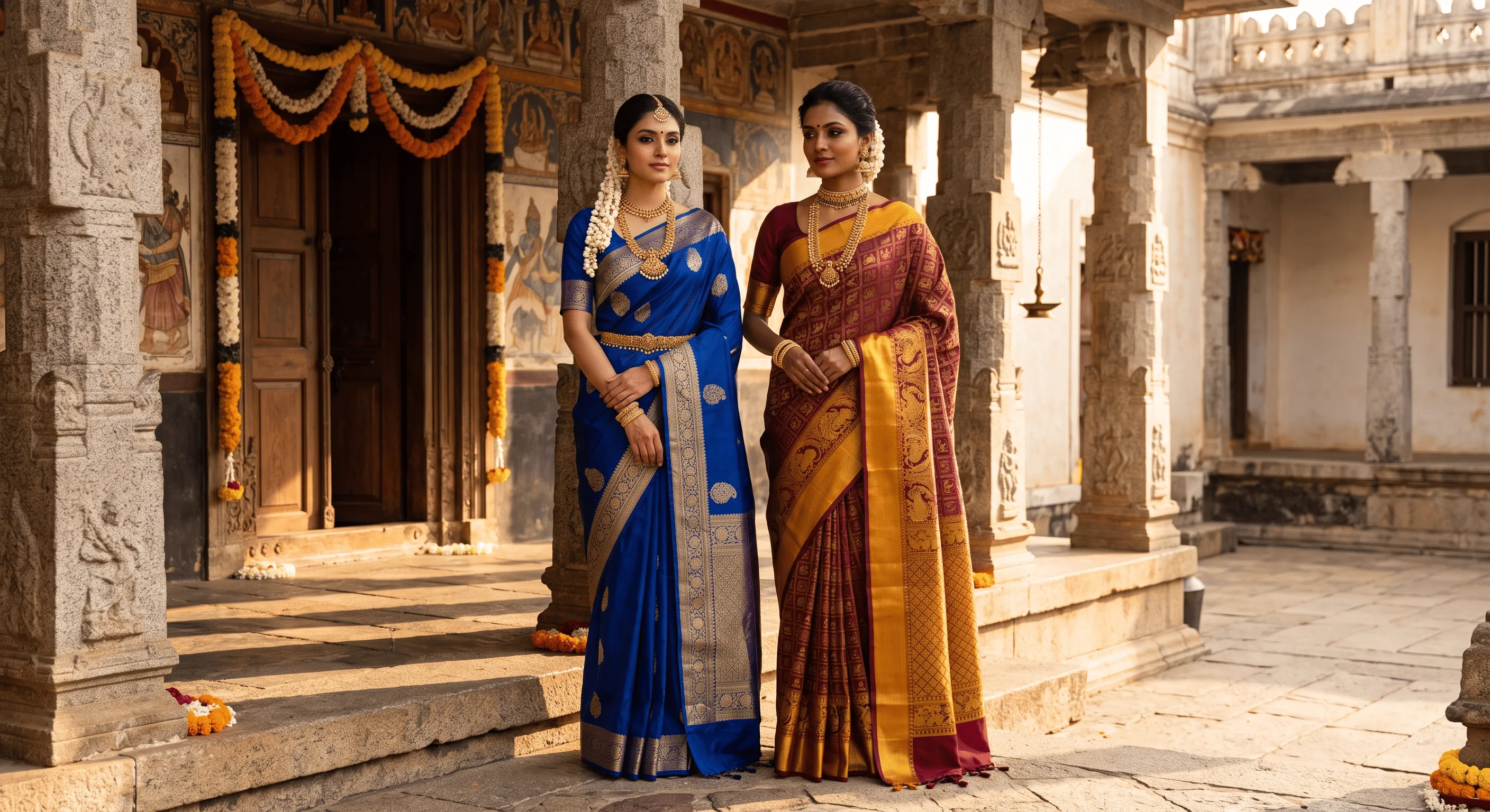 Mysore Silk vs Kanjivaram: What’s the Difference? — Saree Comparisons styling guide