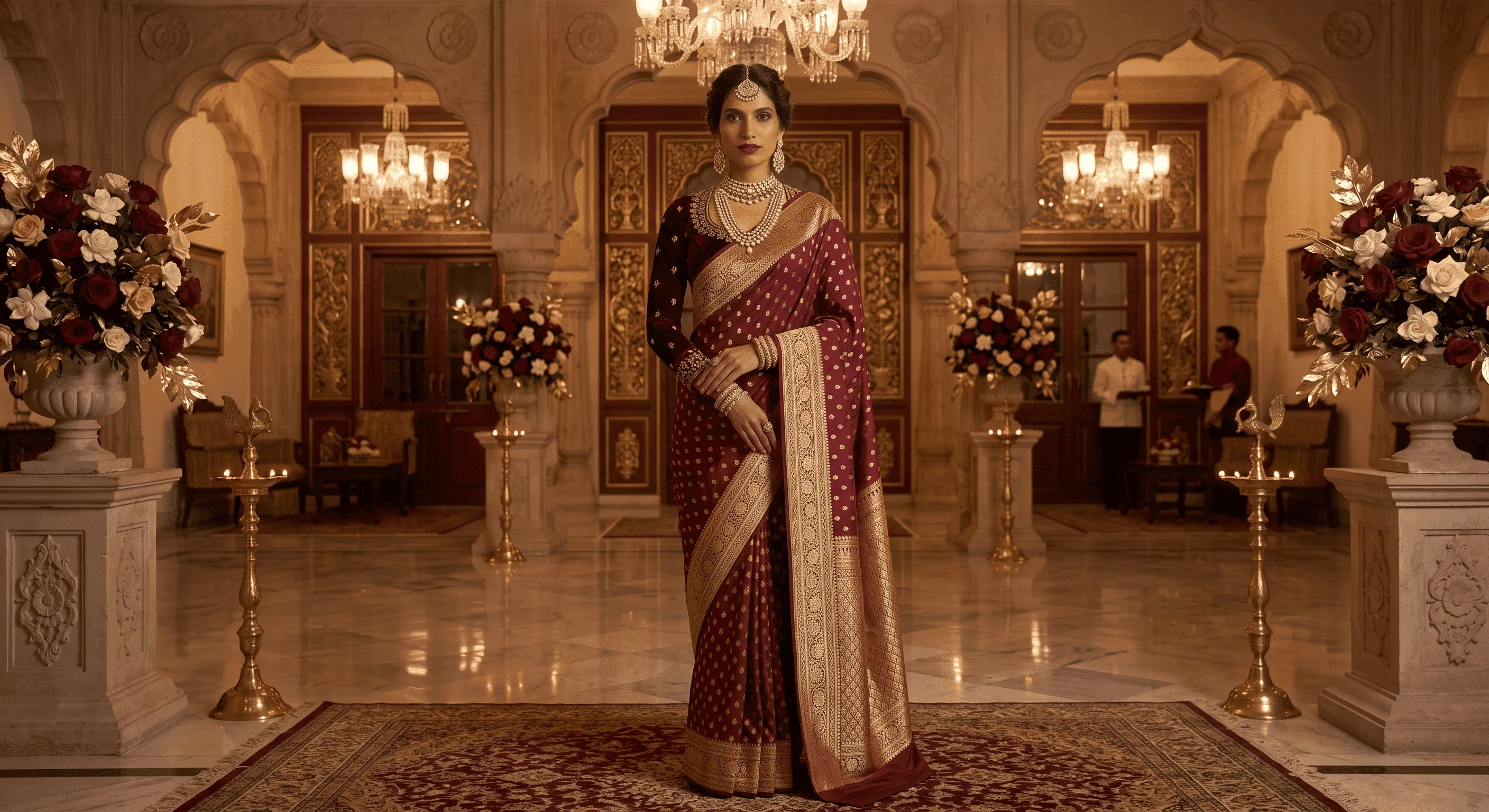 High Neck Blouse & Choli Designs for Weddings