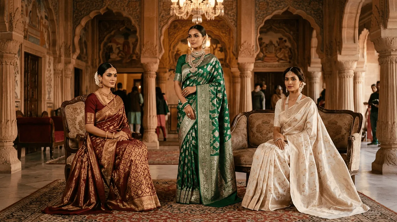 Ethnic Jewellery Pairing with Silk Sarees: A Complete Styling Guide – Jewellery & Accessories guide
