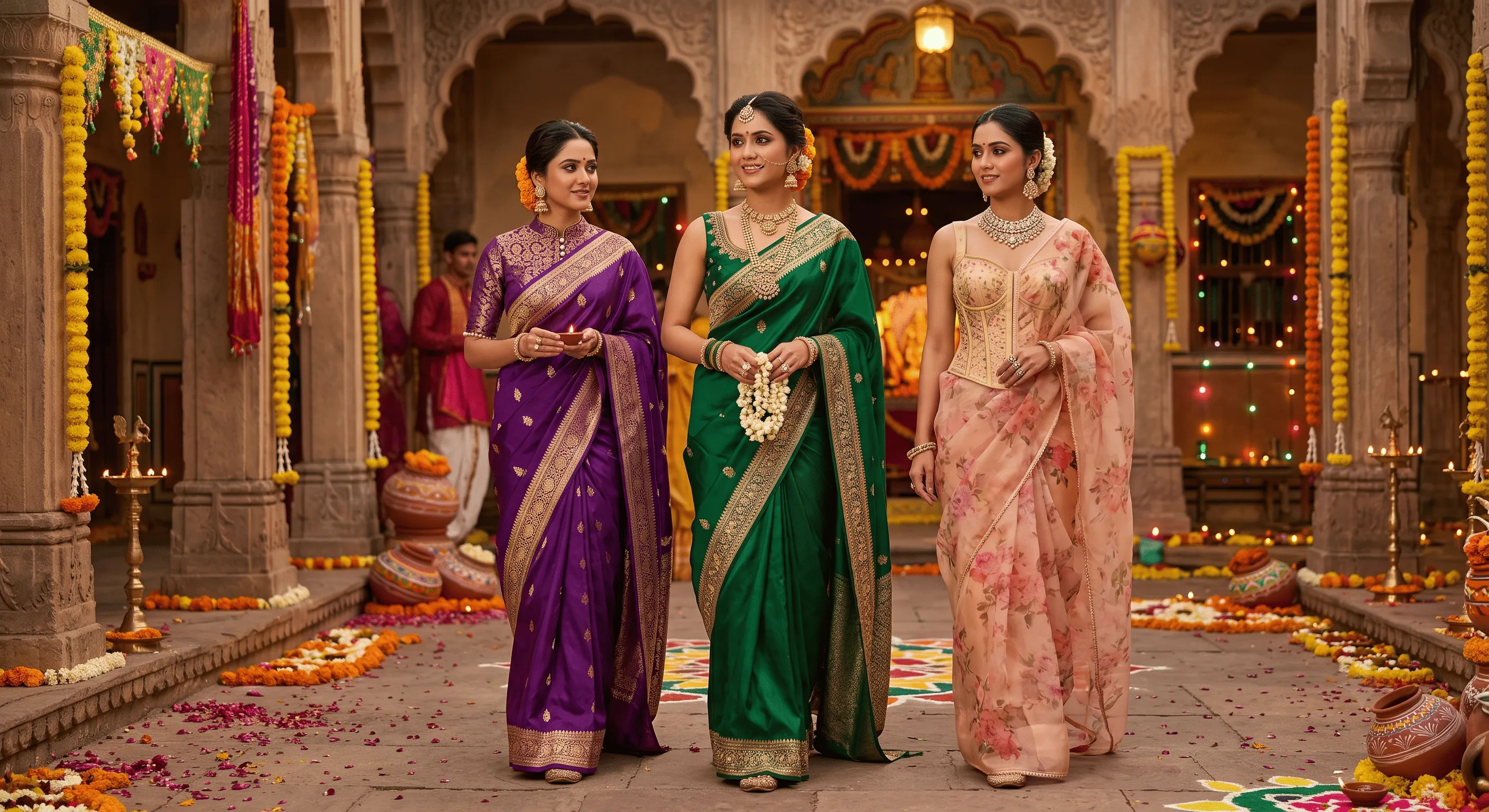 Traditional Handloom Sarees with Modern Styling
