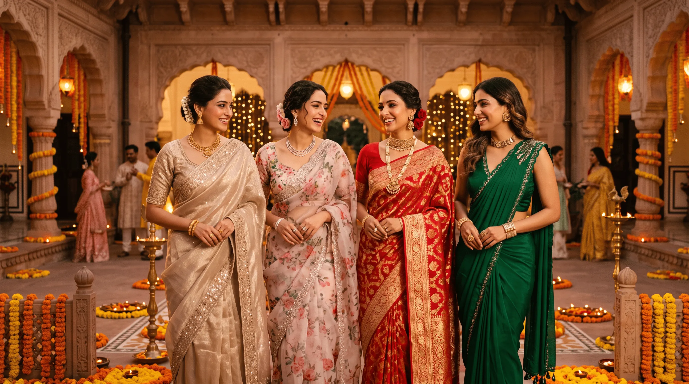 Latest Saree Trends for Festive Season 2026: Styles, Fabrics & Styling Ideas — Saree Trends styling guide