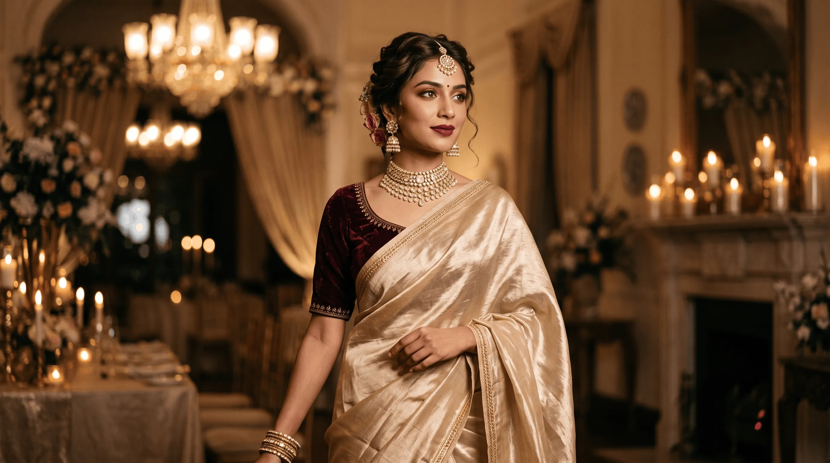 Tissue Silk Saree: What It Is, How to Style It and When to Wear It – Silk Fabrics guide