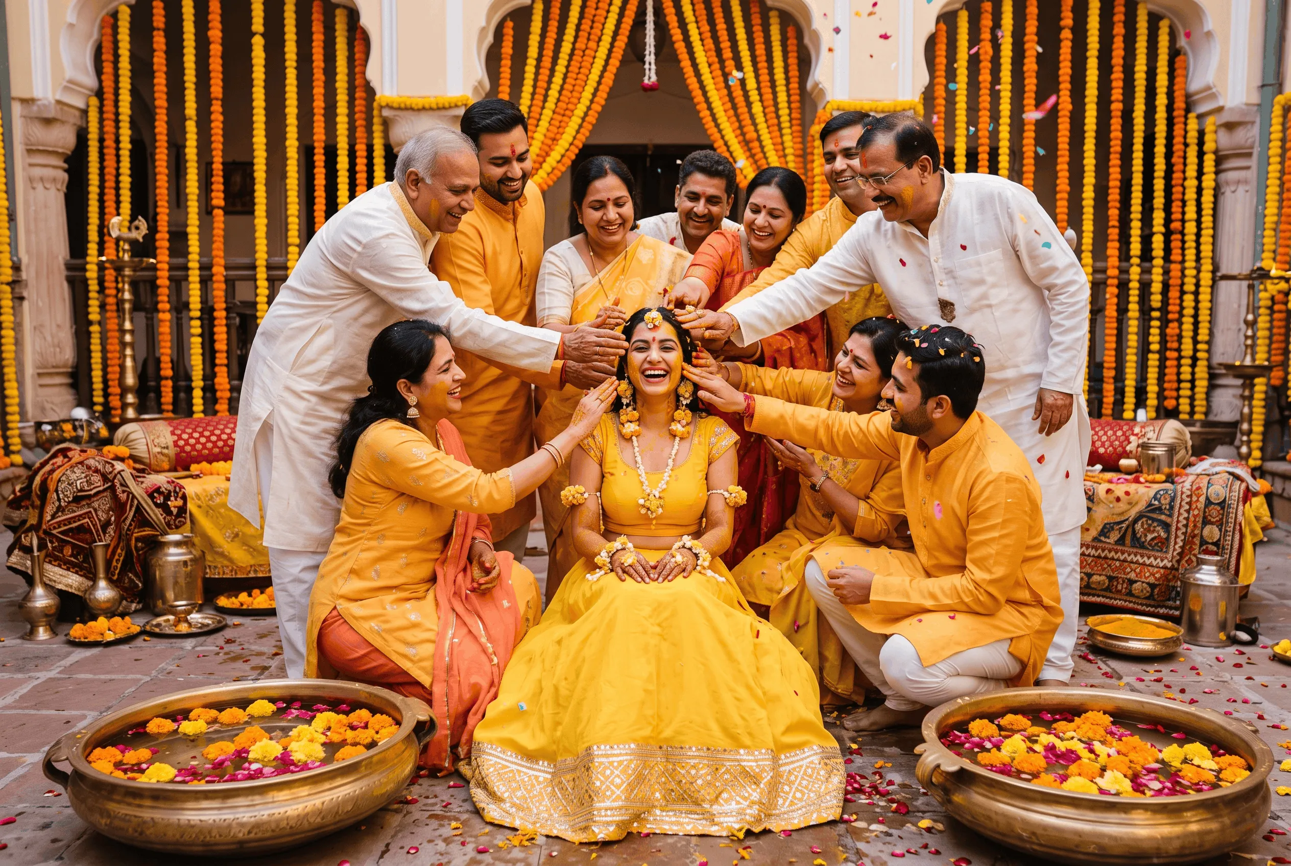 Haldi and Mehendi Outfit Ideas 2026 for the Bride, Sister and Guests – Indian Wedding Fashion guide