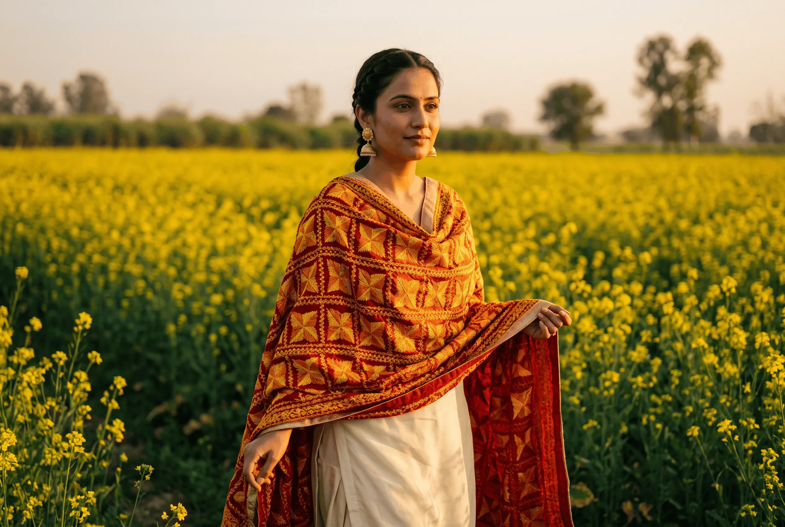 Phulkari Embroidery Guide: Punjab's Flower Work Explained – Embroidery & Crafts guide