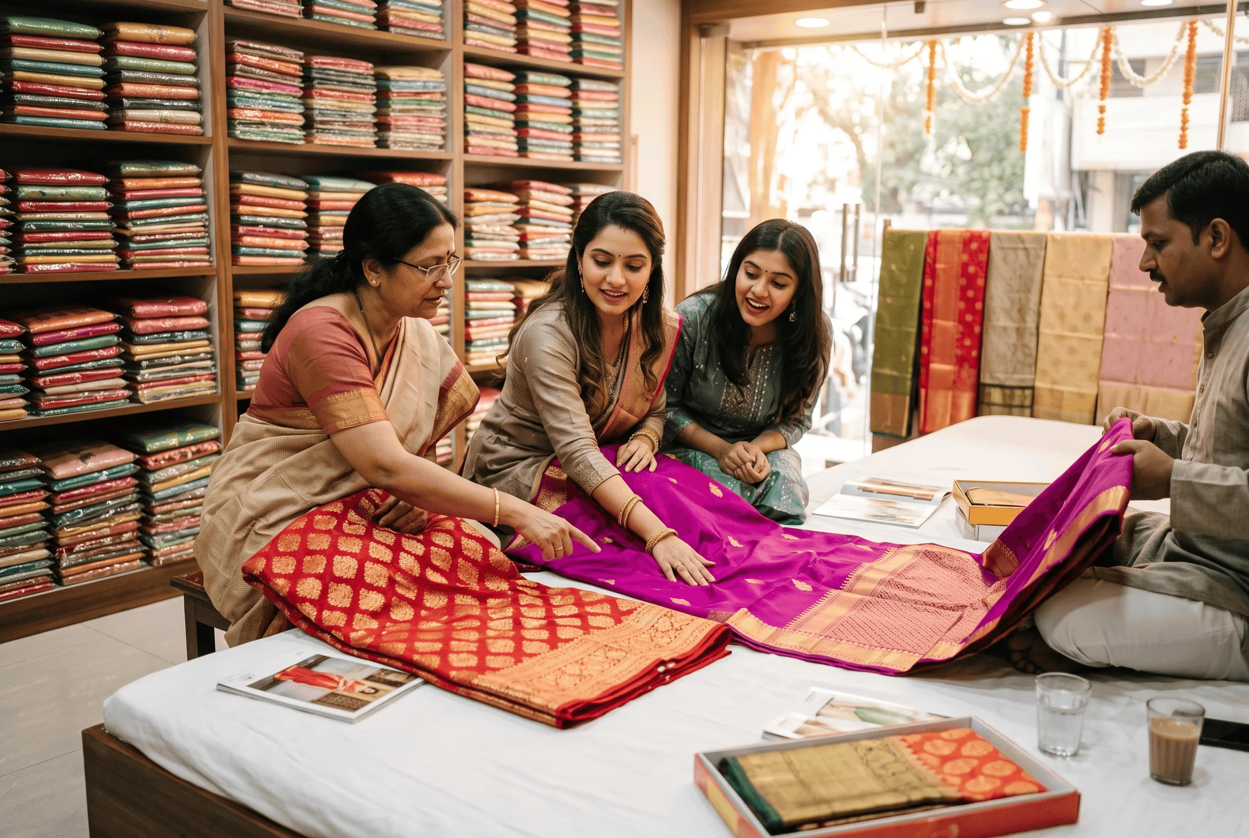 Best Silk Saree for Wedding: A Buyer's Checklist – Bridal Fabrics guide