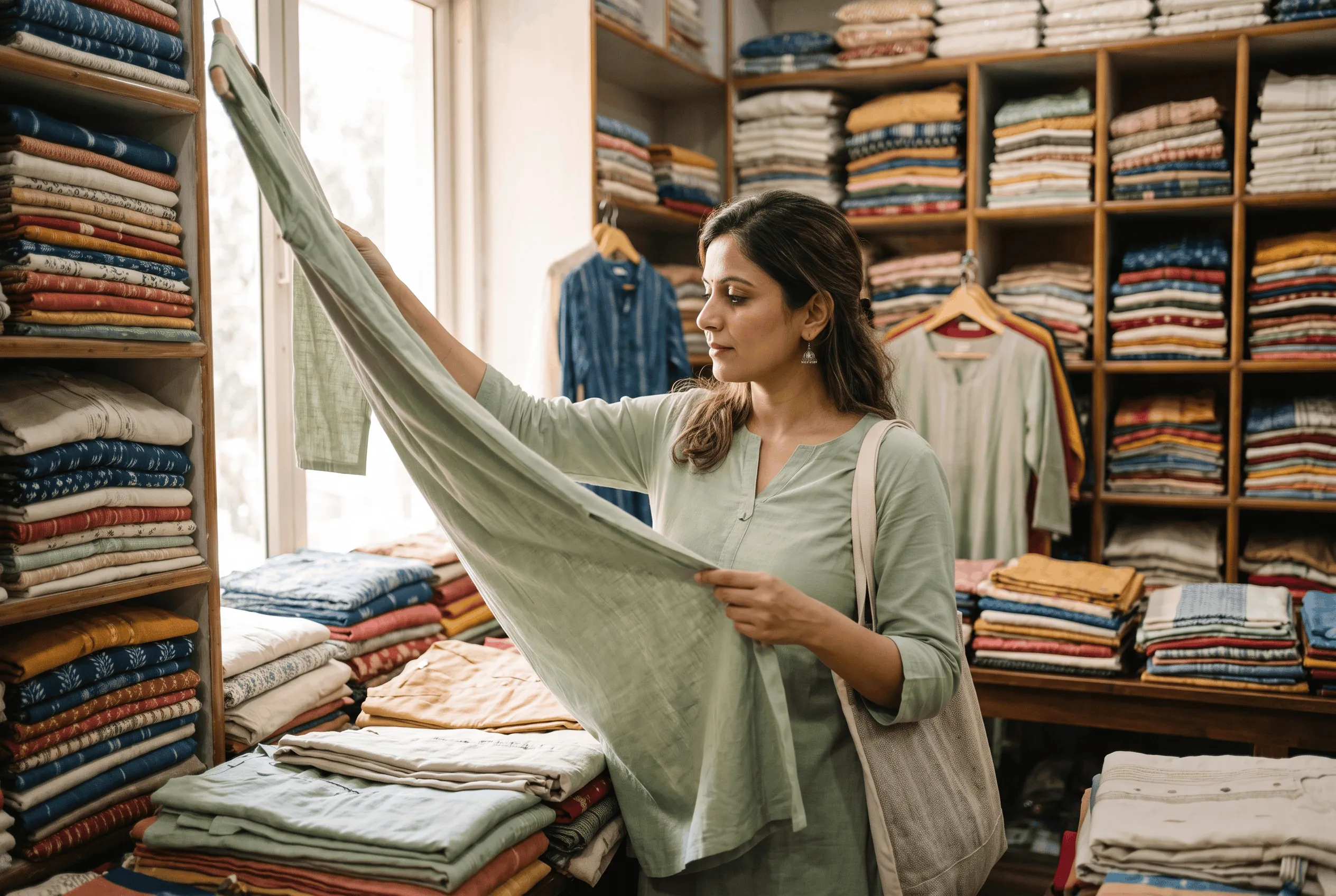 Pure Cotton Ethnic Wear Buying Tips: How to Choose Kurtas, Suits and Sarees That Last – Pure Cotton guide