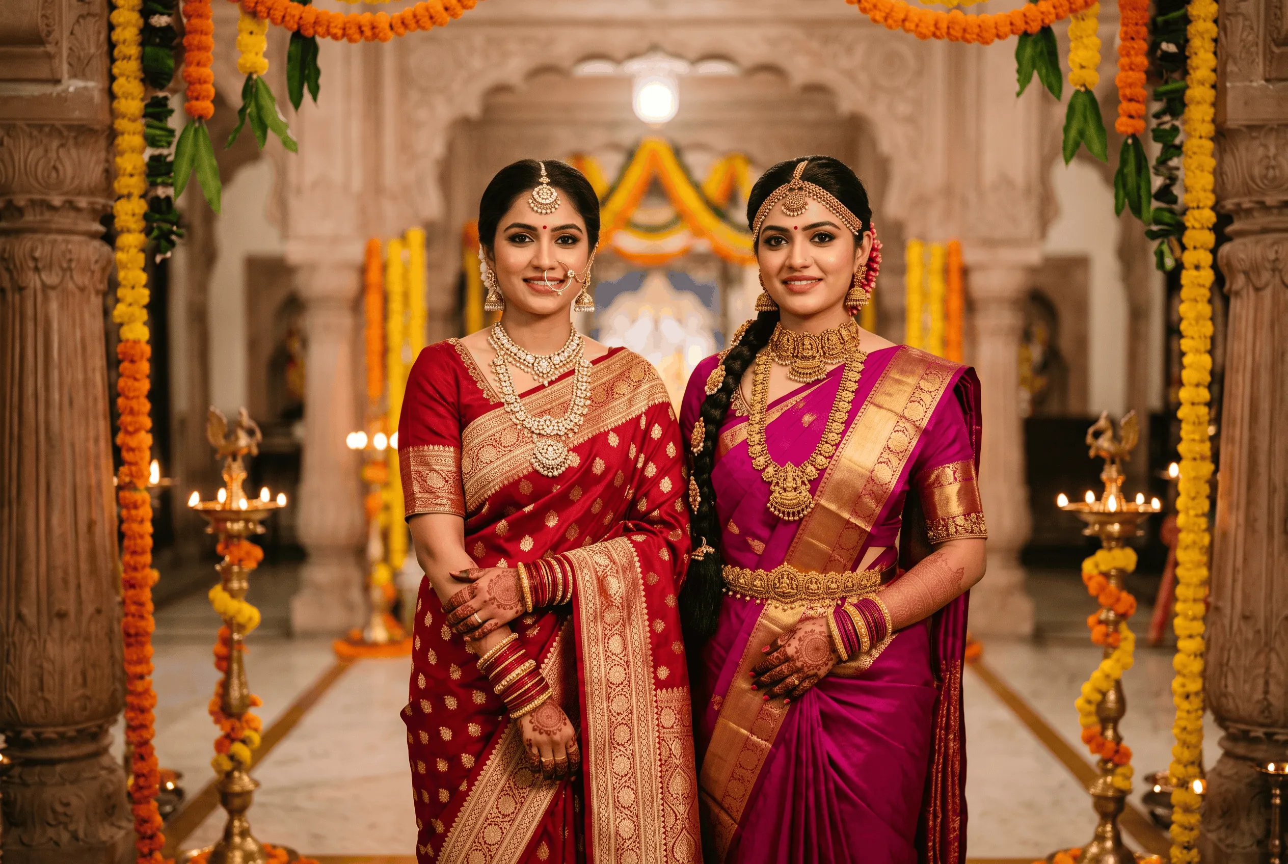 Banarasi or Kanjivaram for Your Wedding? A Bride's Decision Guide – Silk Fabrics guide