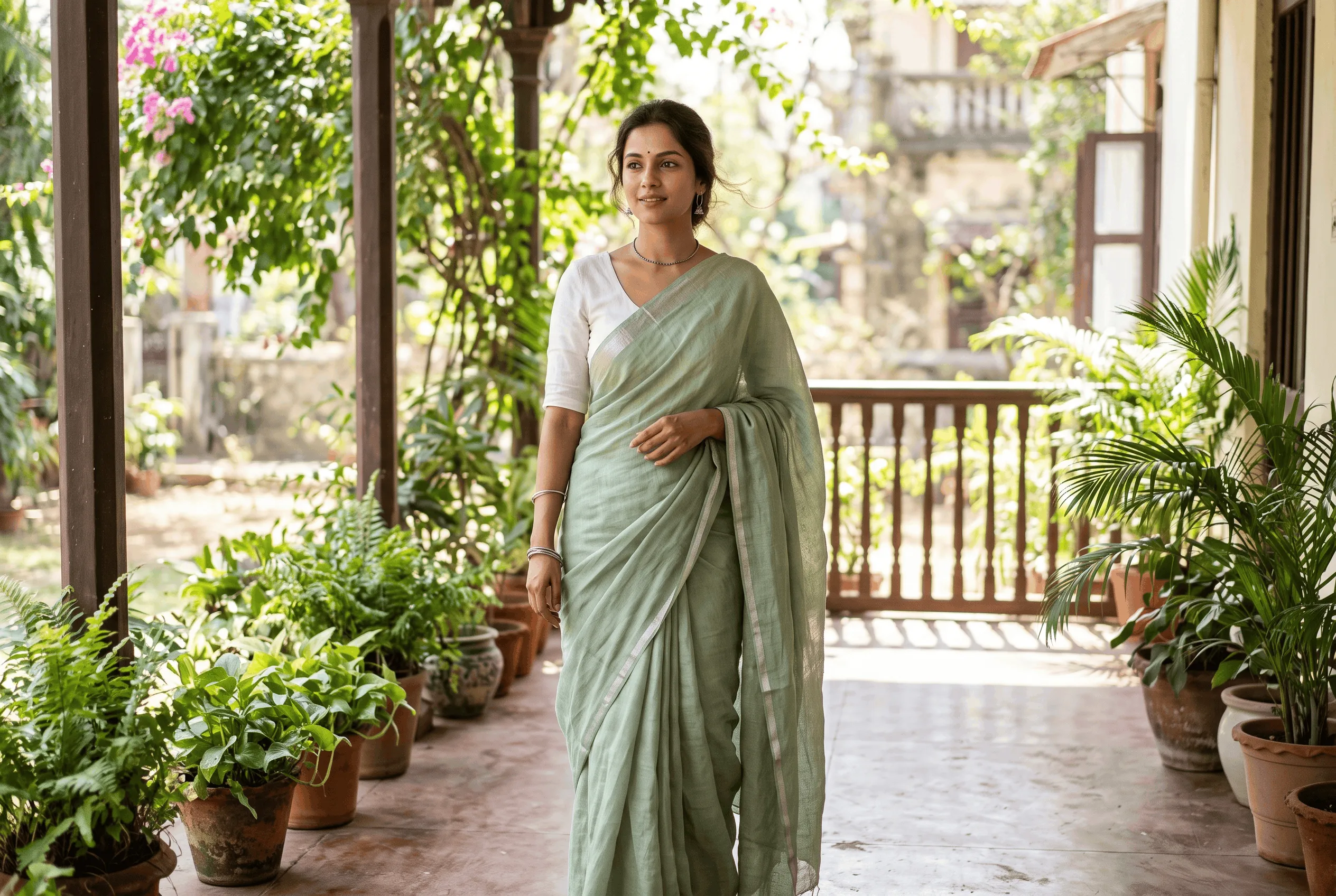 Linen Ethnic Wear: Breathable Summer Sarees and Kurtas — Linen guide