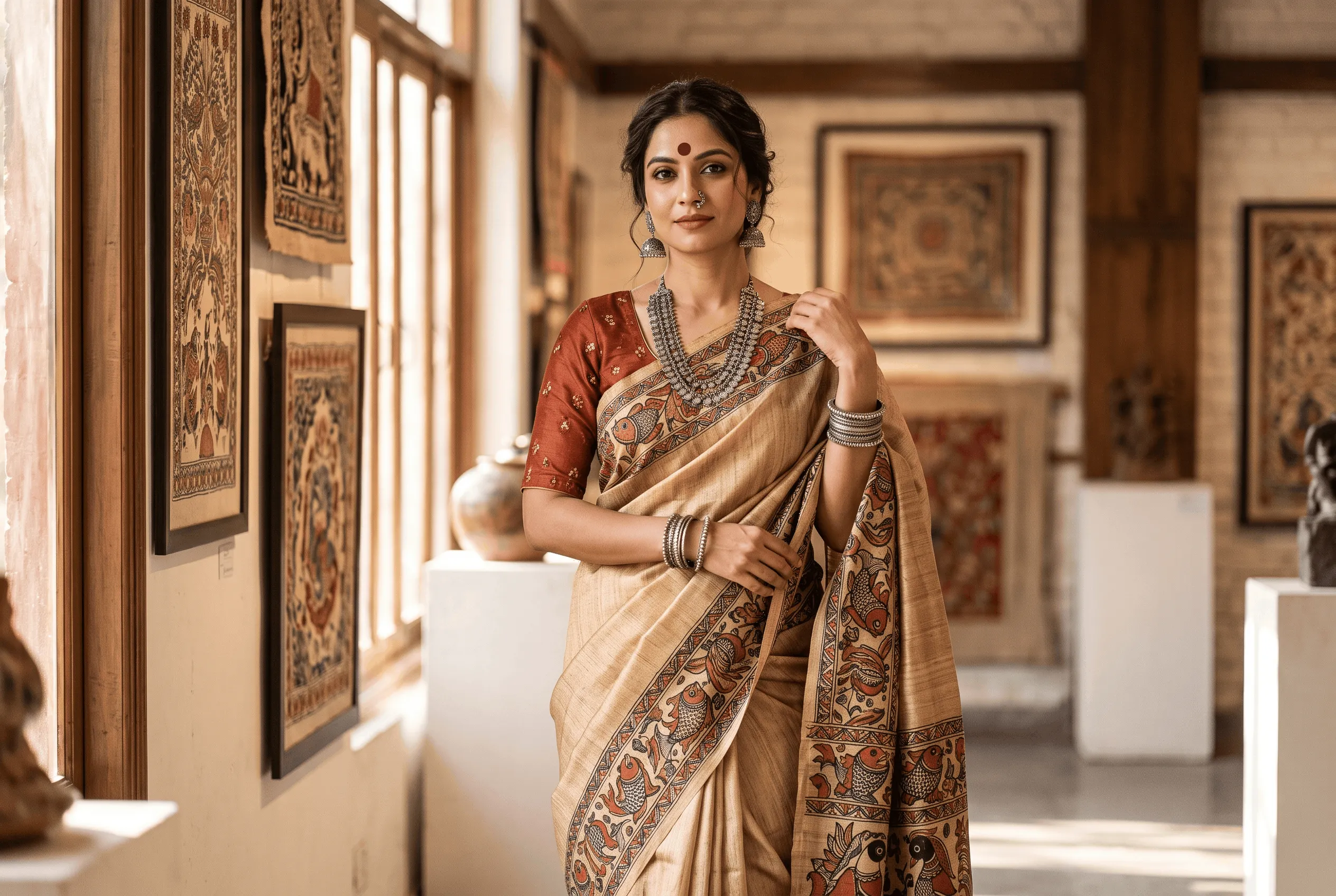 Tussar Silk Sarees: Styling Ideas, Care and Best Occasions – Tussar Silk guide